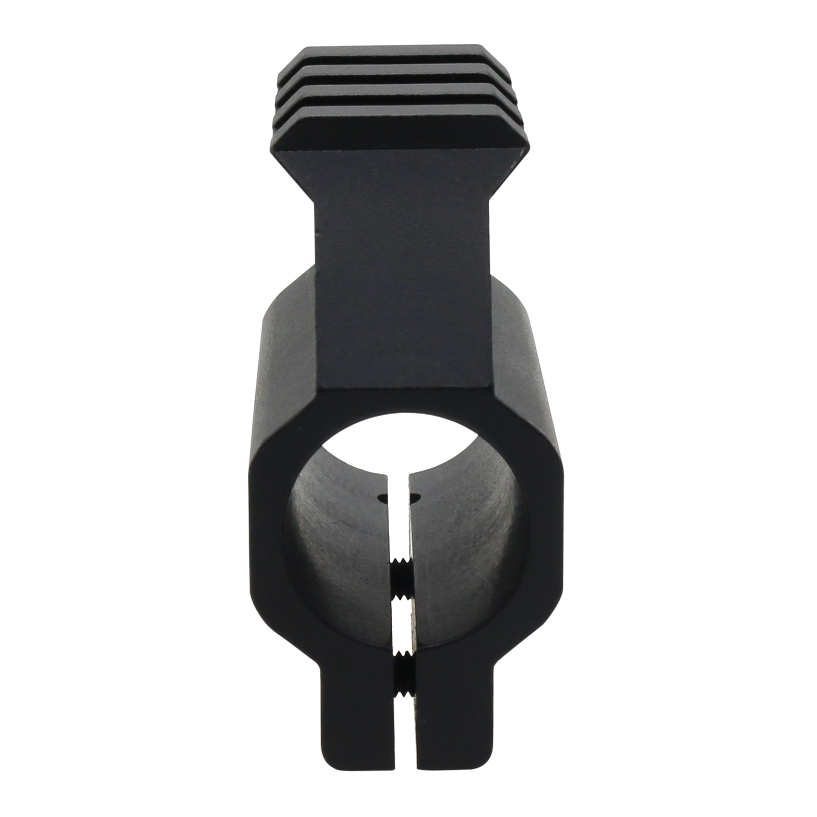 Clamp on Gas Block .750" with Top Picatinny Rail Height – Black